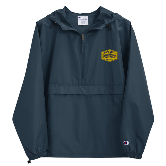 Embroidered Iowa Chill Outdoors Champion Packable Jacket