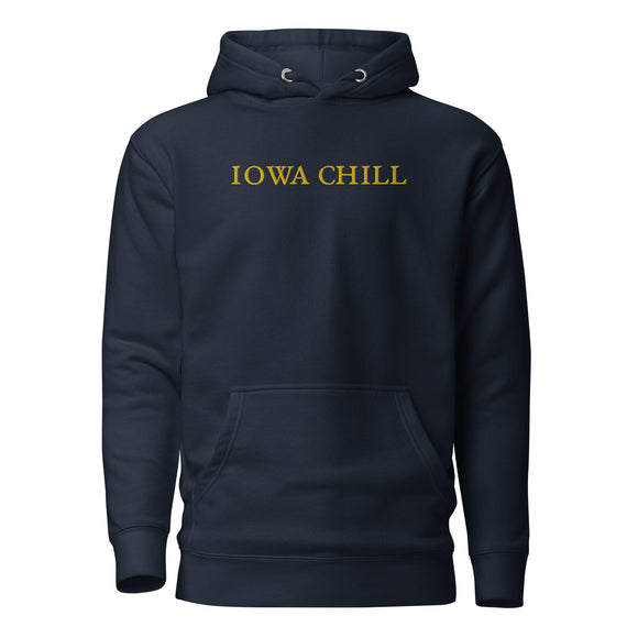 Embroidered Iowa Chill Hoodie