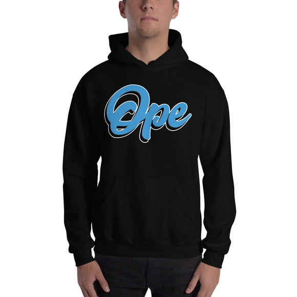 Ope Script Hooded Sweatshirt, , ope, Ope Hoodie, sweatshirt - Iowa Chill