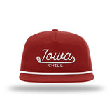 Iowa Chill Rope Hat - Red