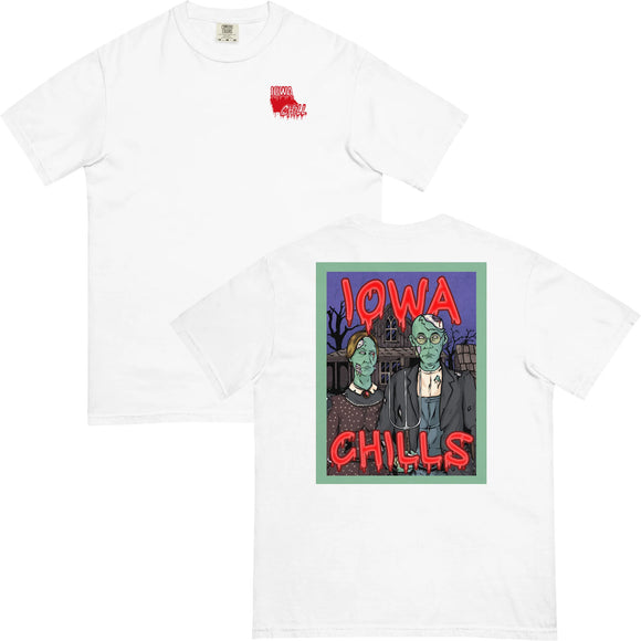 Halloween Gothic Iowa Chills Comfort T