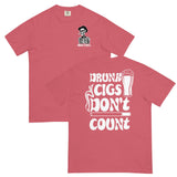 Iowa Chill Drunk Cigs Don't Count Tee