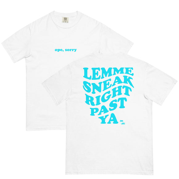 Ope Sorry Comfort T - White/Blue