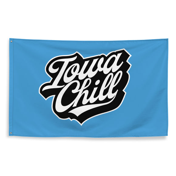 Iowa Chill Text Flag