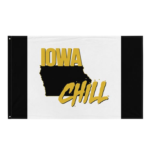 Black Iowa Chill Flag