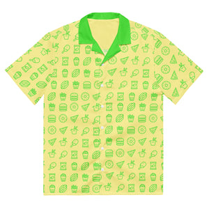 Food Button-Up Shirt