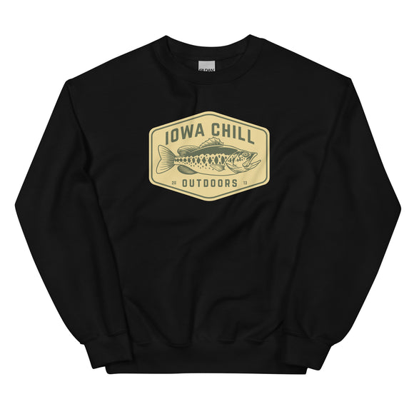 Iowa Chill Outdoors Fish Crewneck