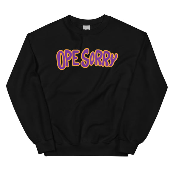 Animated Ope Sorry Crewneck