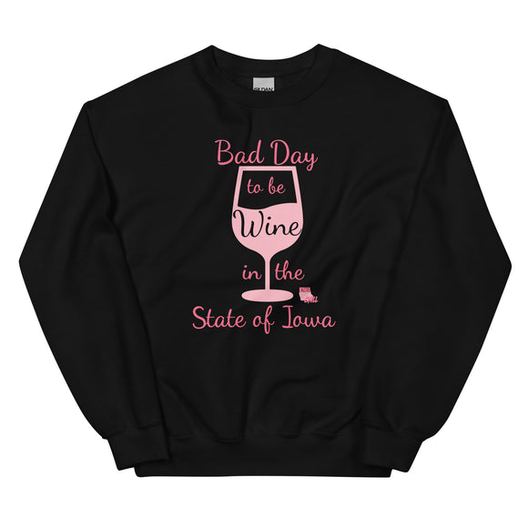 Bad Day to be a Wine Crewneck
