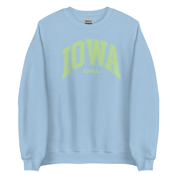 Spring College Ruled Text Crewneck