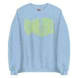 Spring Iowa Chill Cloud Print Crewneck