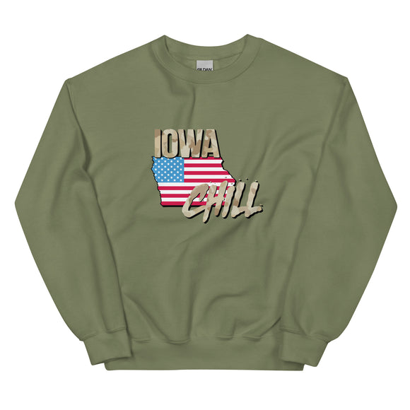 American Chill Camo Crewneck