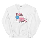 American Chill Pink Camo Crewneck