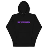 Run The Damn Ball Hoodie - Purple