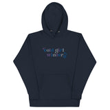 Embroidered Cold Girl Winter Hoodie