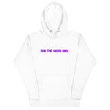 Run The Damn Ball Hoodie - Purple