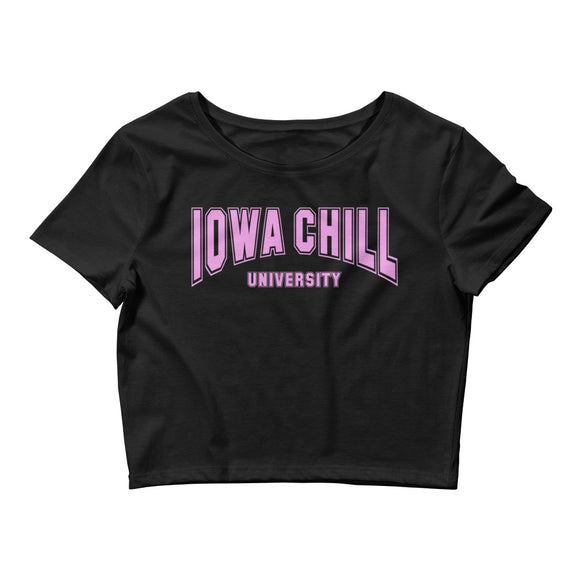 Women’s Iowa Chill University Crop Tee