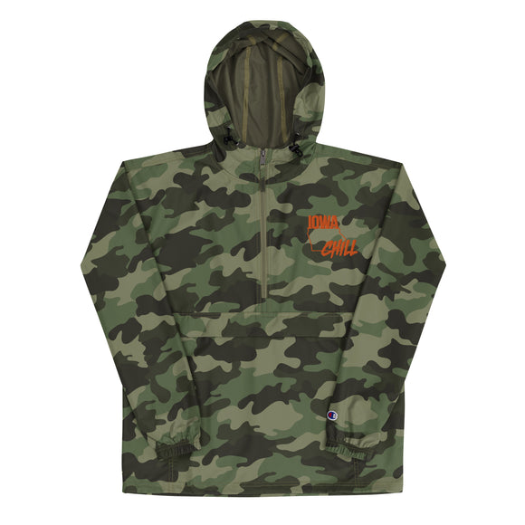 Iowa Chill Outdoors - Embroidered Champion Packable Jacket