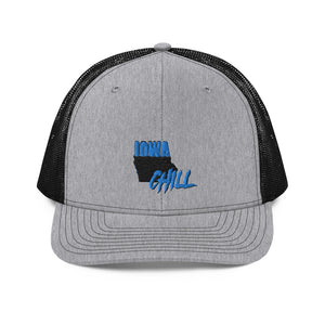 Iowa Chill Logo Trucker Cap 2.0, , hats - Iowa Chill