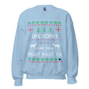 Ope Sorry Ugly Sweater