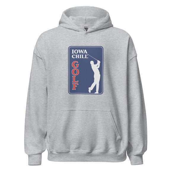 Iowa Chill Golf PGA Parody Hoodie