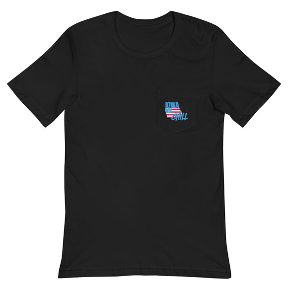 Iowa Chill America - Pocket T-Shirt