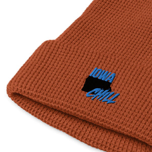 Iowa Chill Embroidered Waffle Beanie
